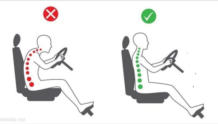 Driving posture